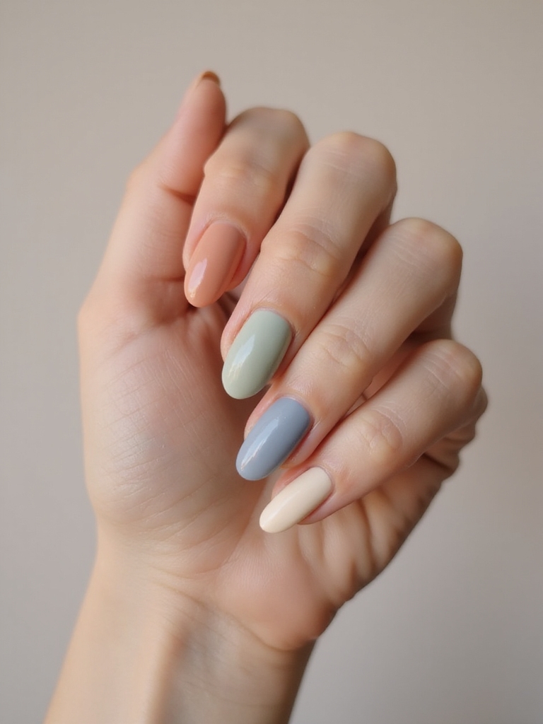 Oval Nails Designs