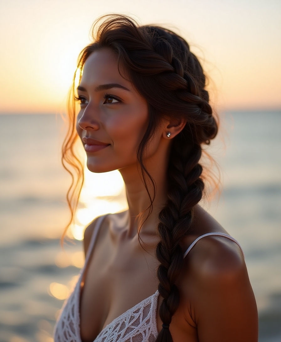 boho chic fishtail braid