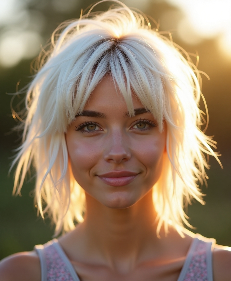 bold asymmetric hair transformations