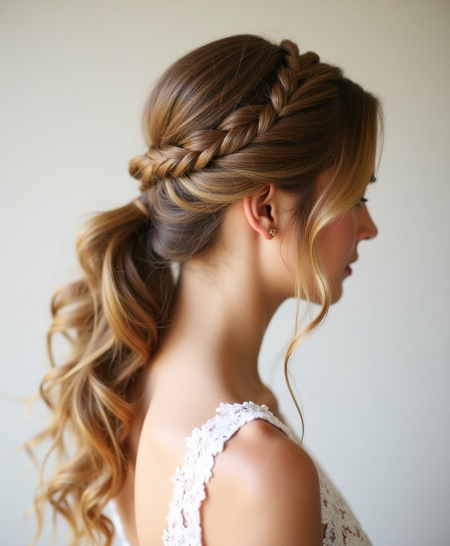 19 Messy Ponytail Hairstyles For Weddings That Bring Soft Drama Not Stress