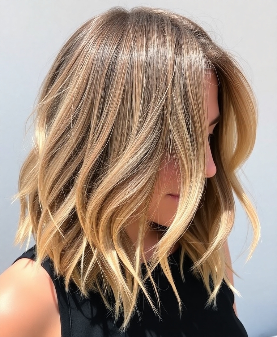 classic lob with highlights