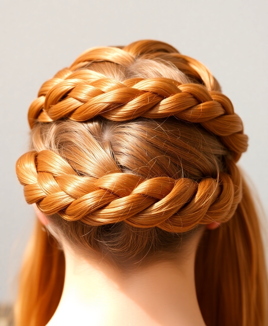 crown braid elegance mastery