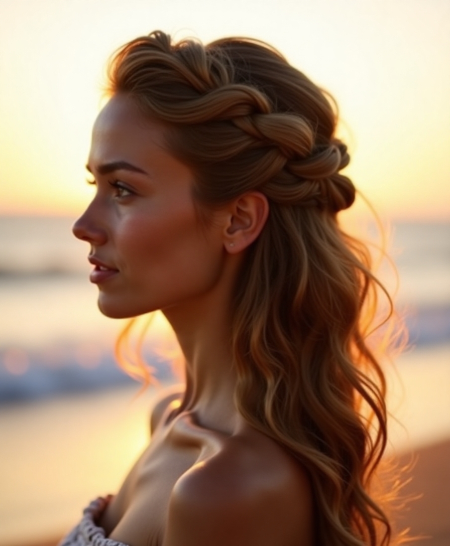 double dutch crown braid