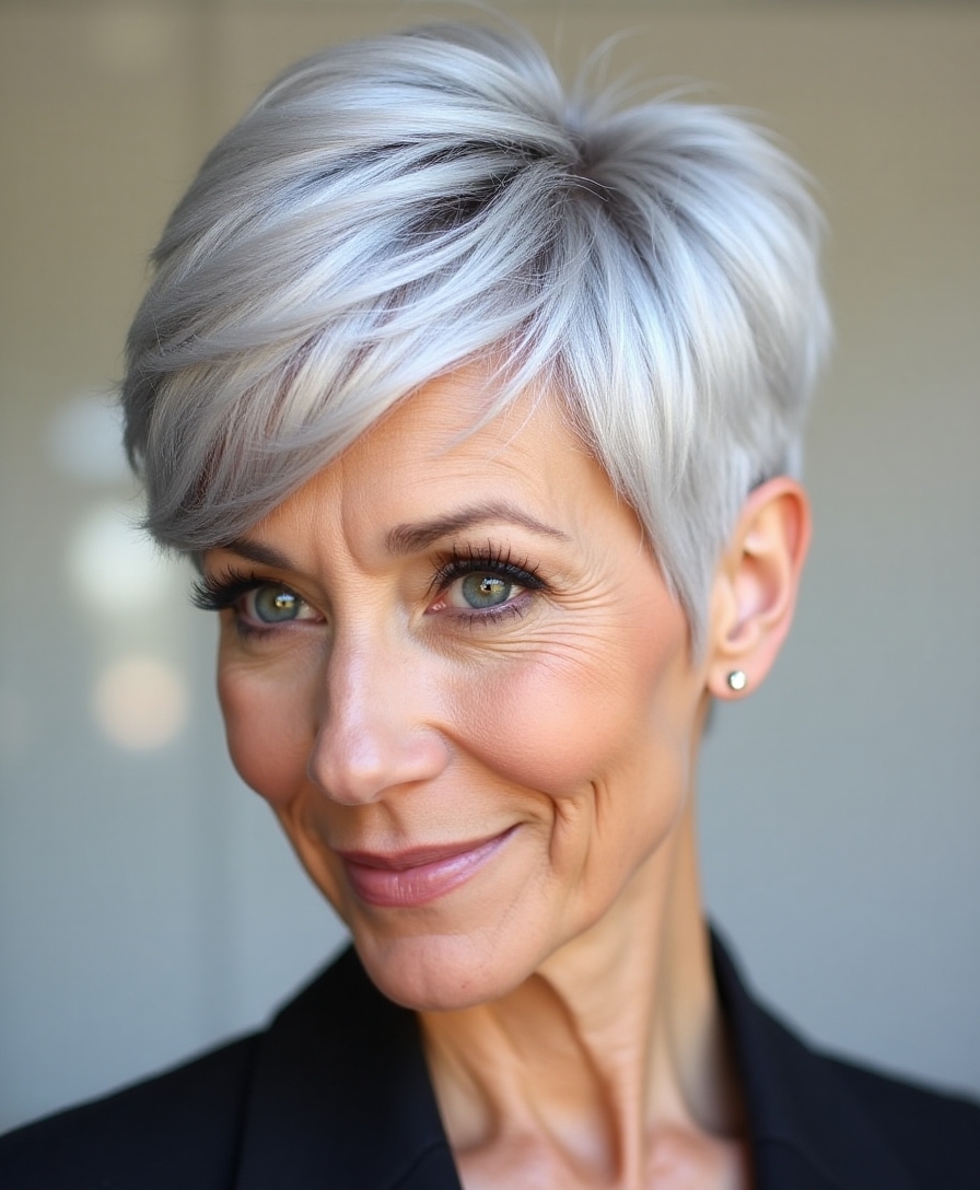 edgy cropped haircuts rejuvenate