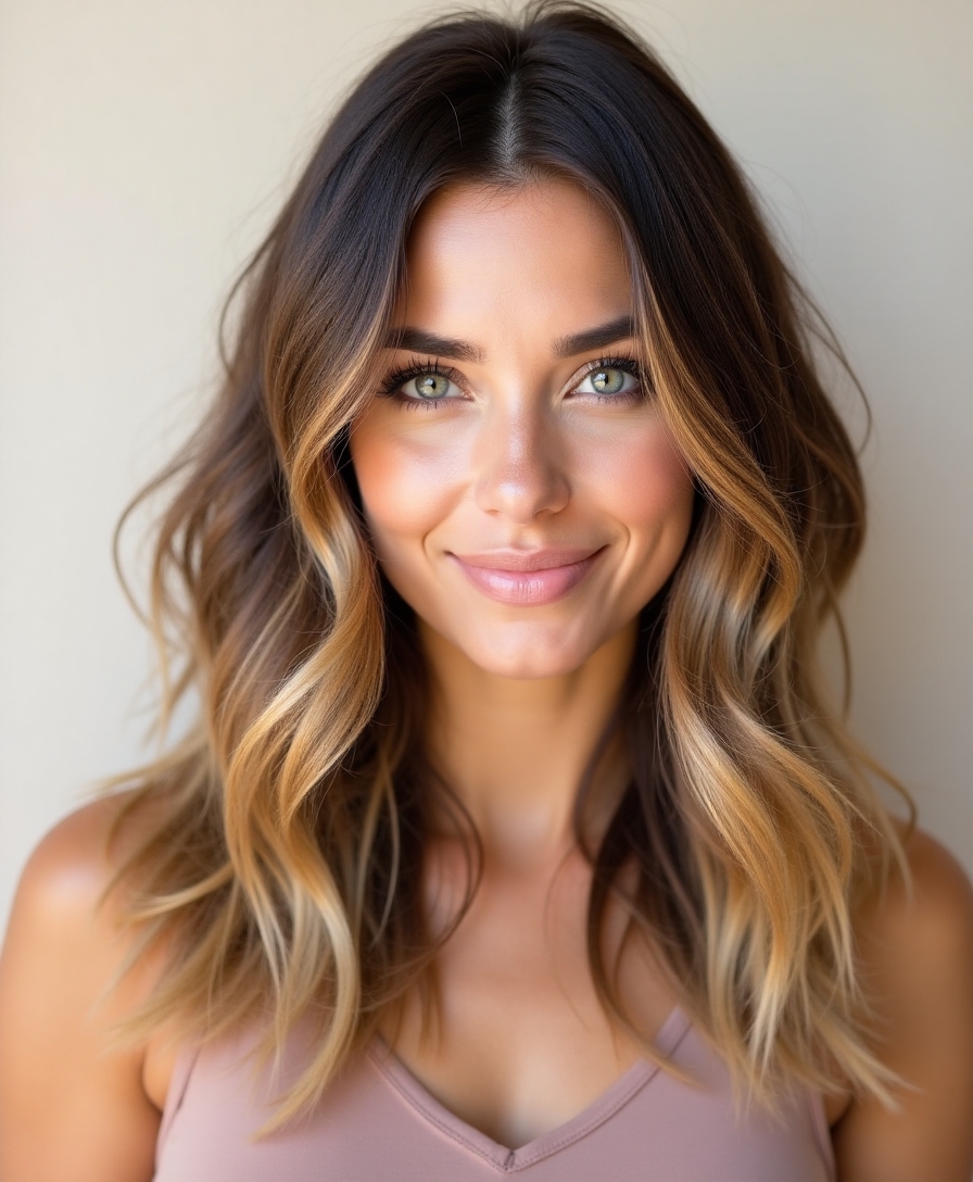effortless ombre with layers