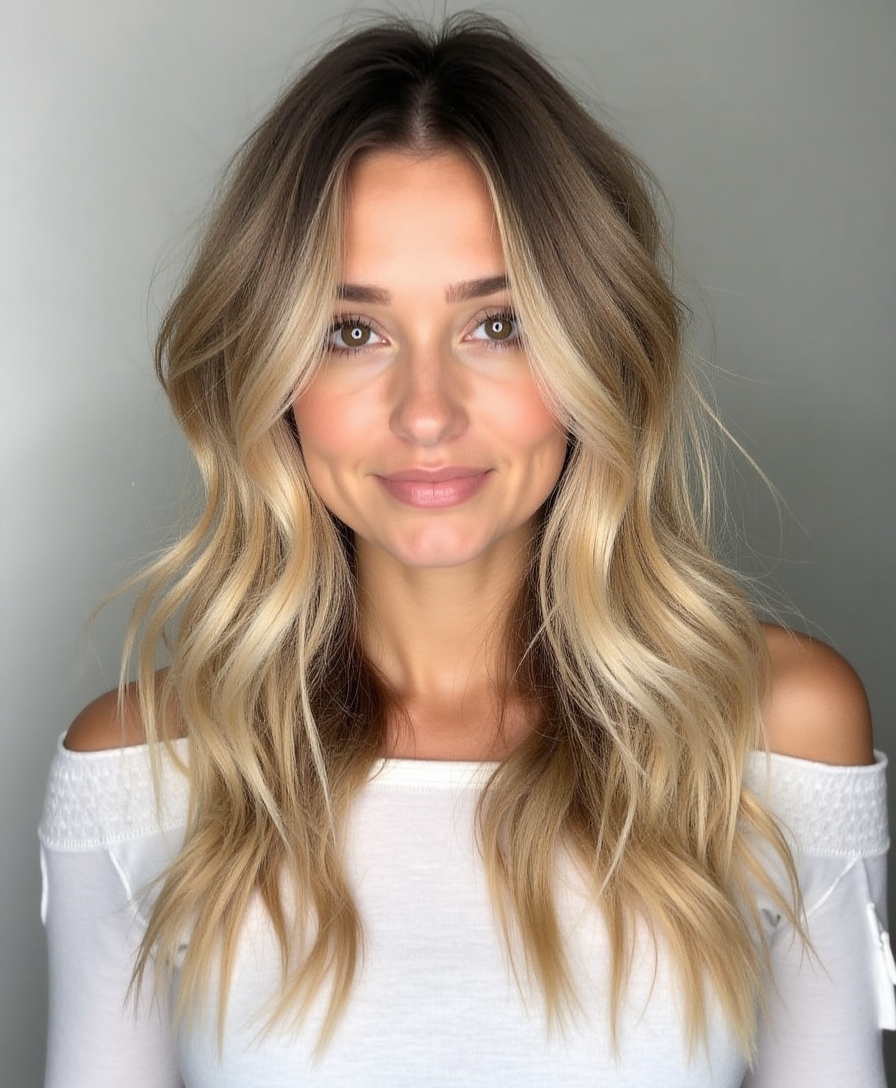 effortless tousled beach waves