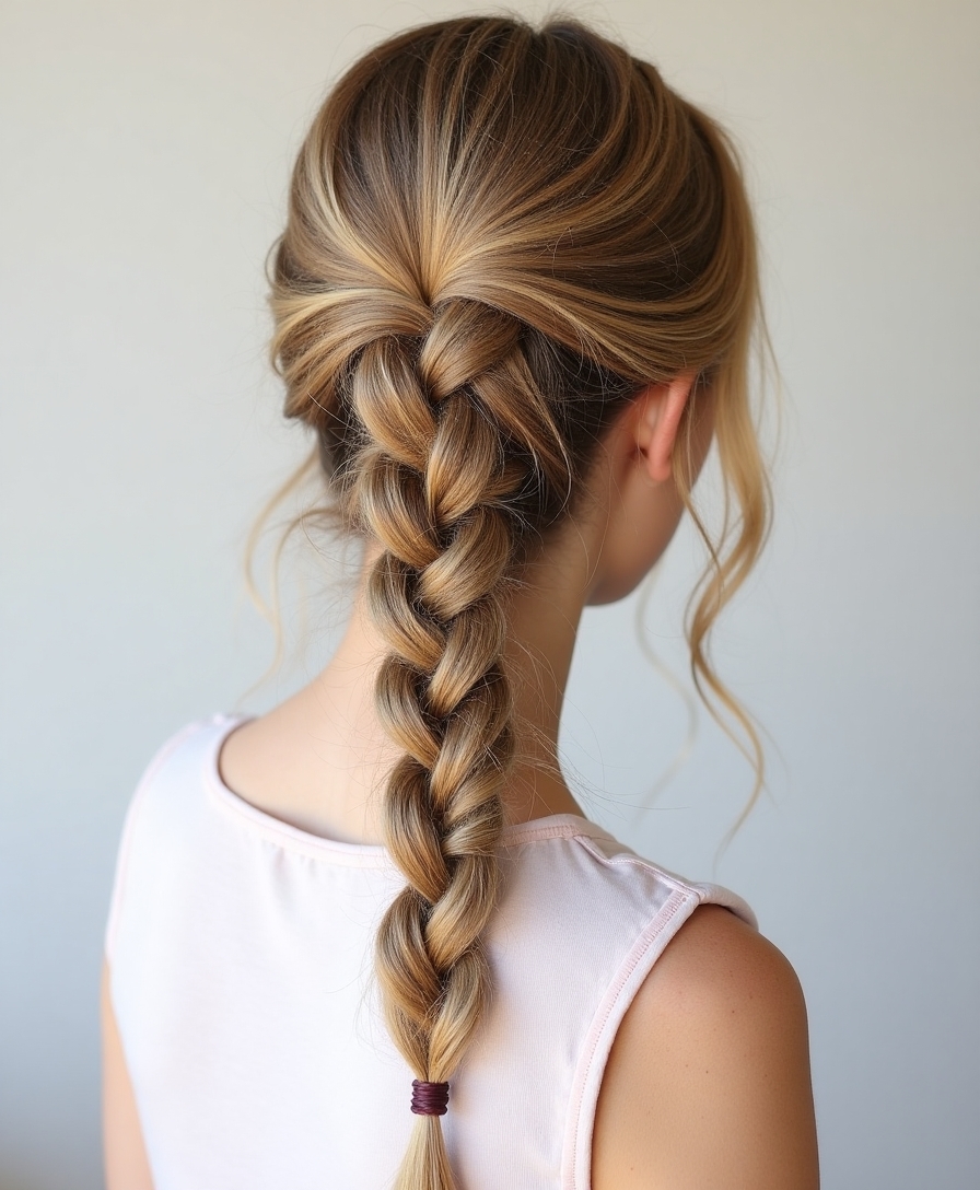 effortlessly charming fishtail braid
