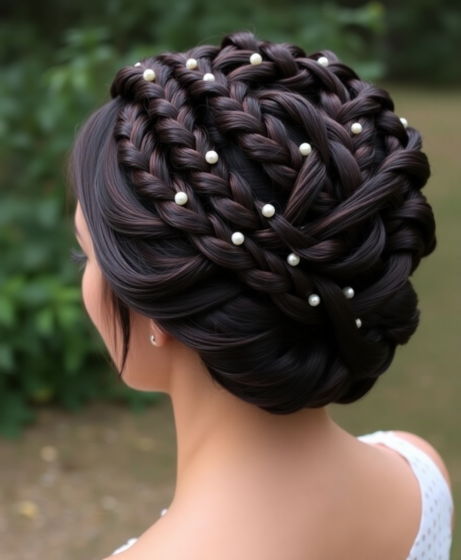 elegant braided crown tutorial