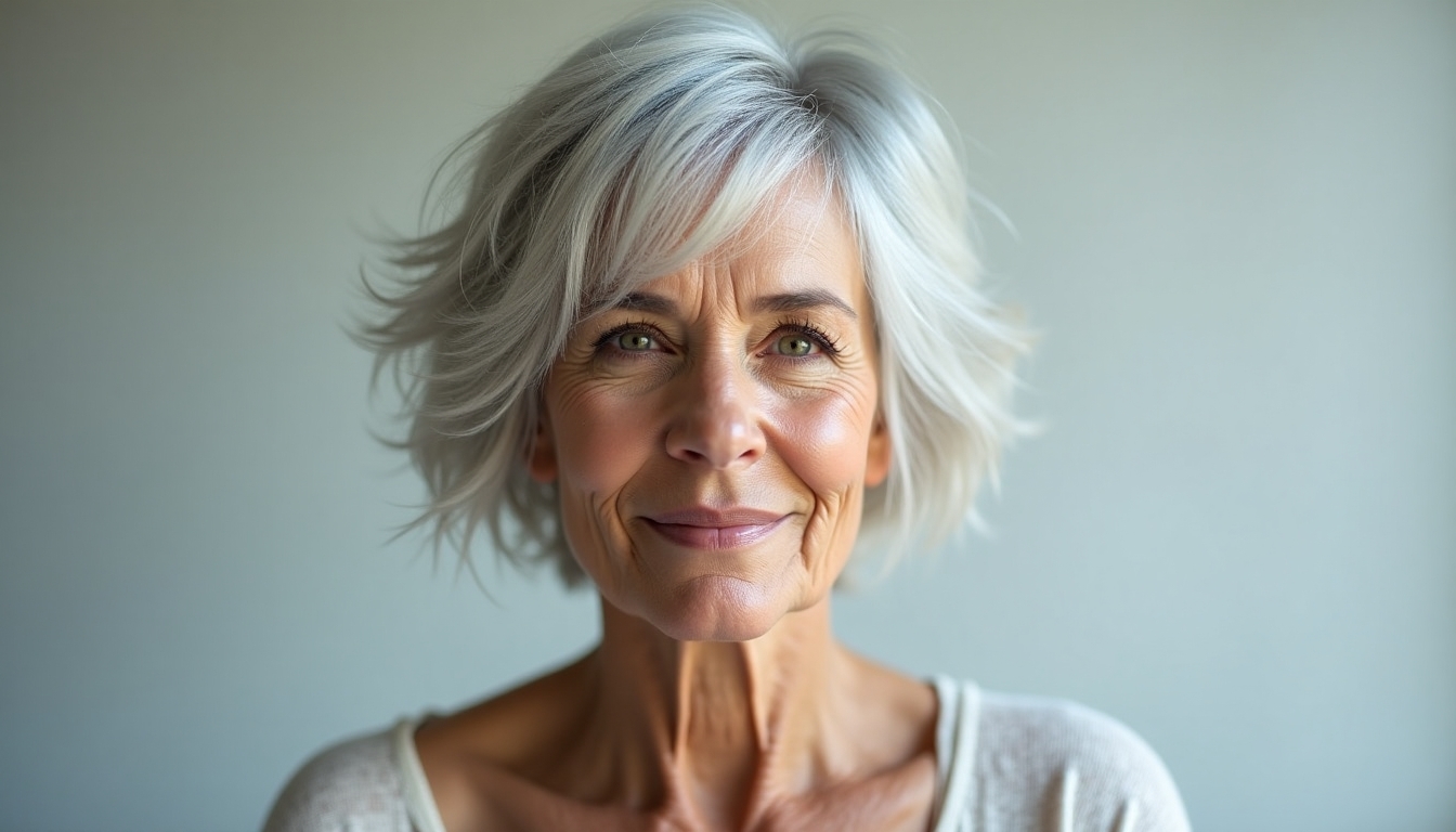 empowering short hairstyles for seniors