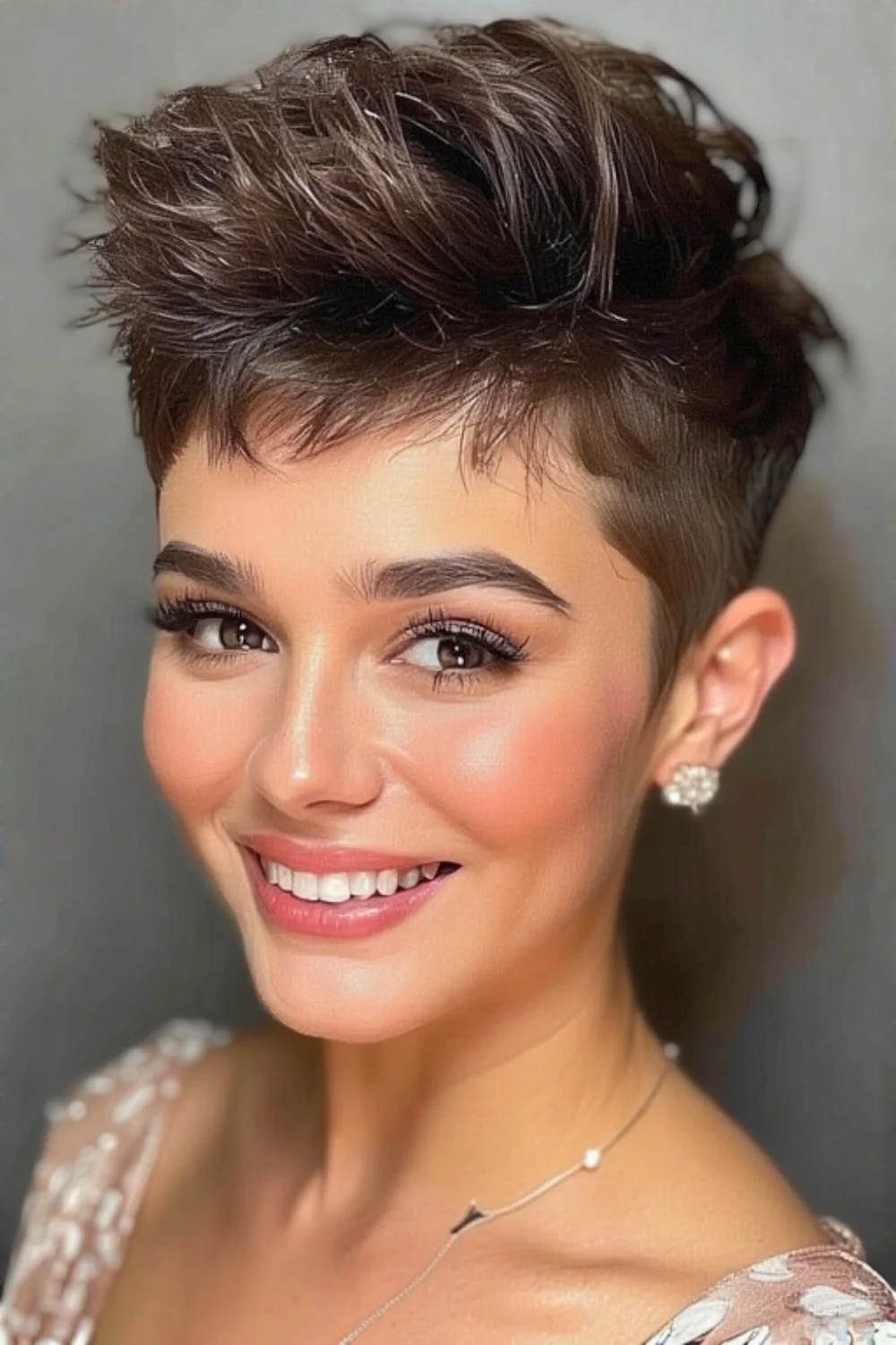 Faux Hawk With Sleek Sides