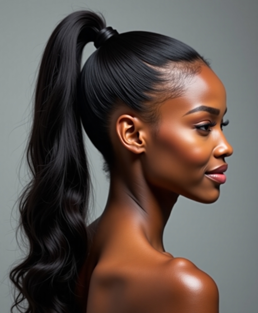 perfect ponytail tools needed