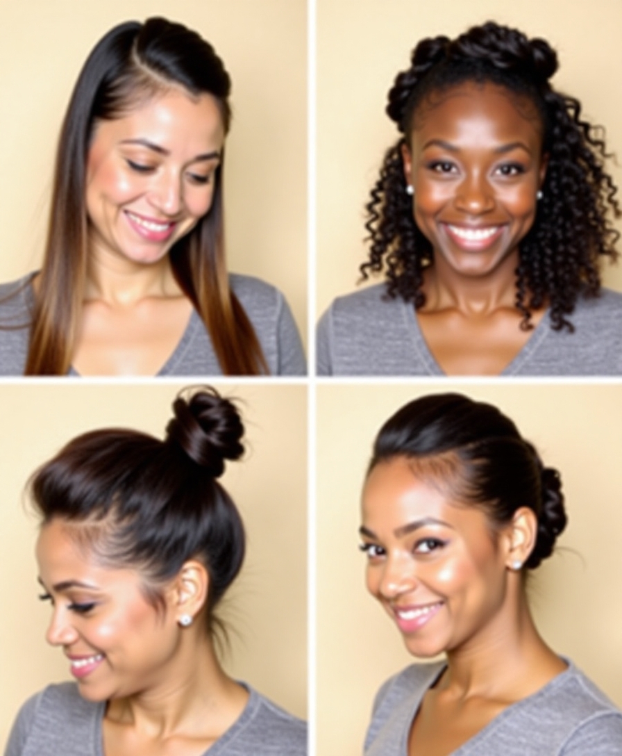 quick and easy hairstyles