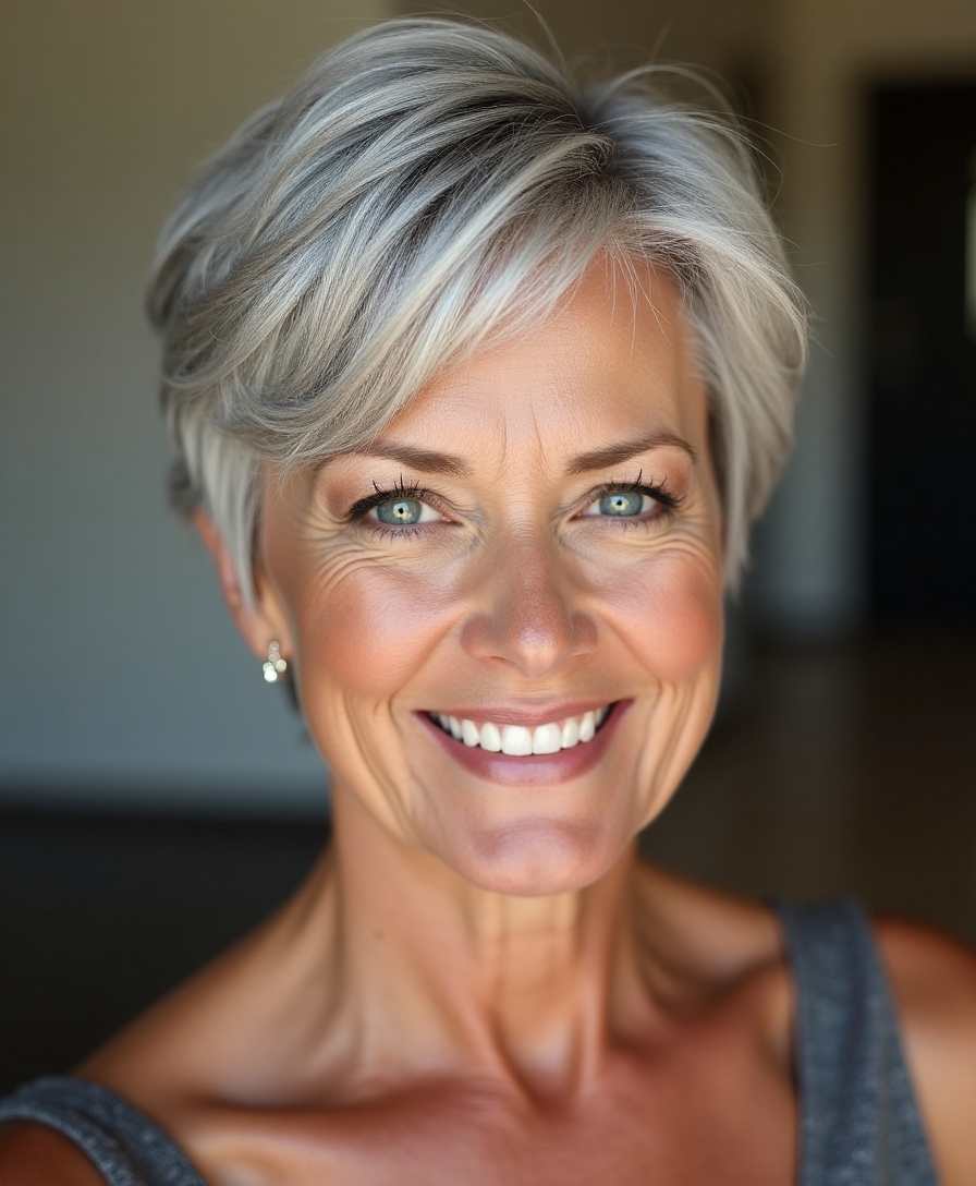 short hairstyles for volume