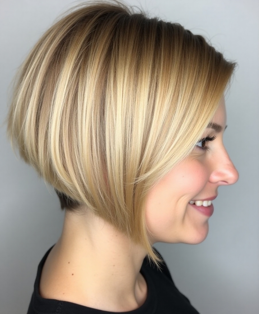 sophisticated a line bob style