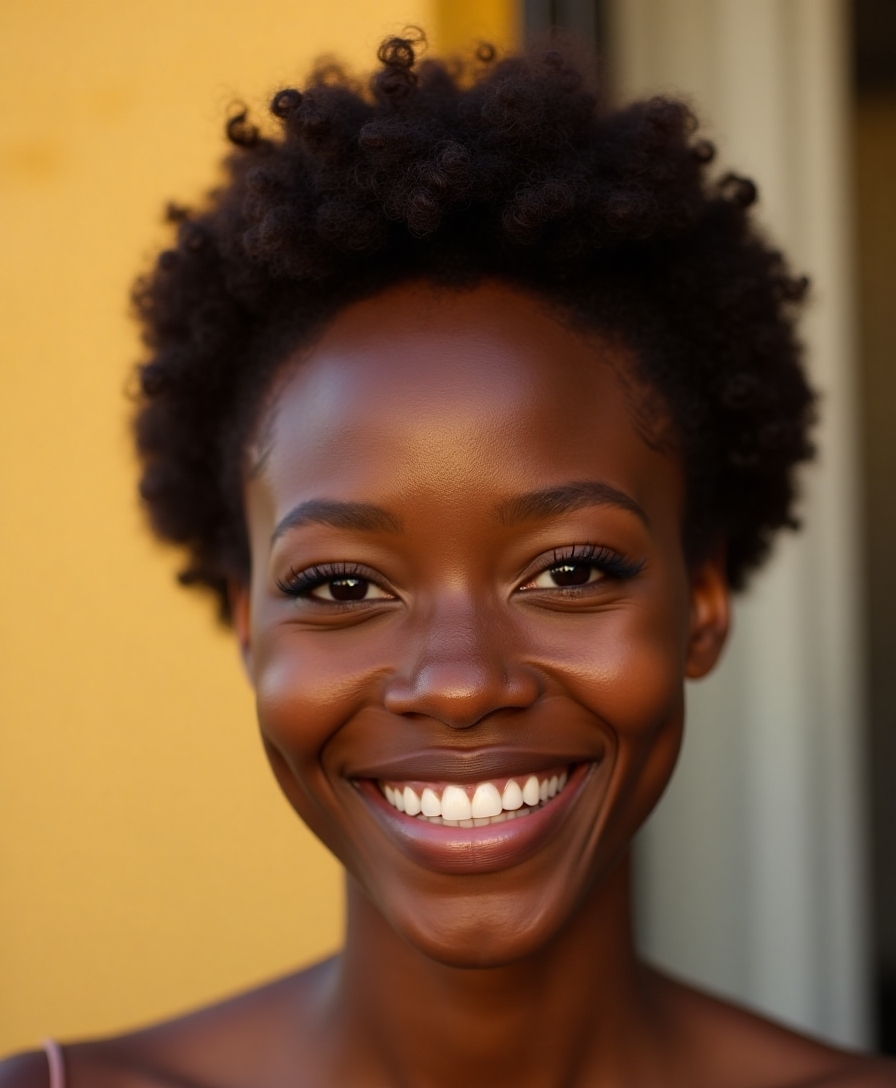 teeny weeny afro transformation