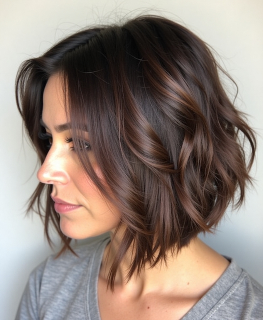 timeless a line bob hairstyle