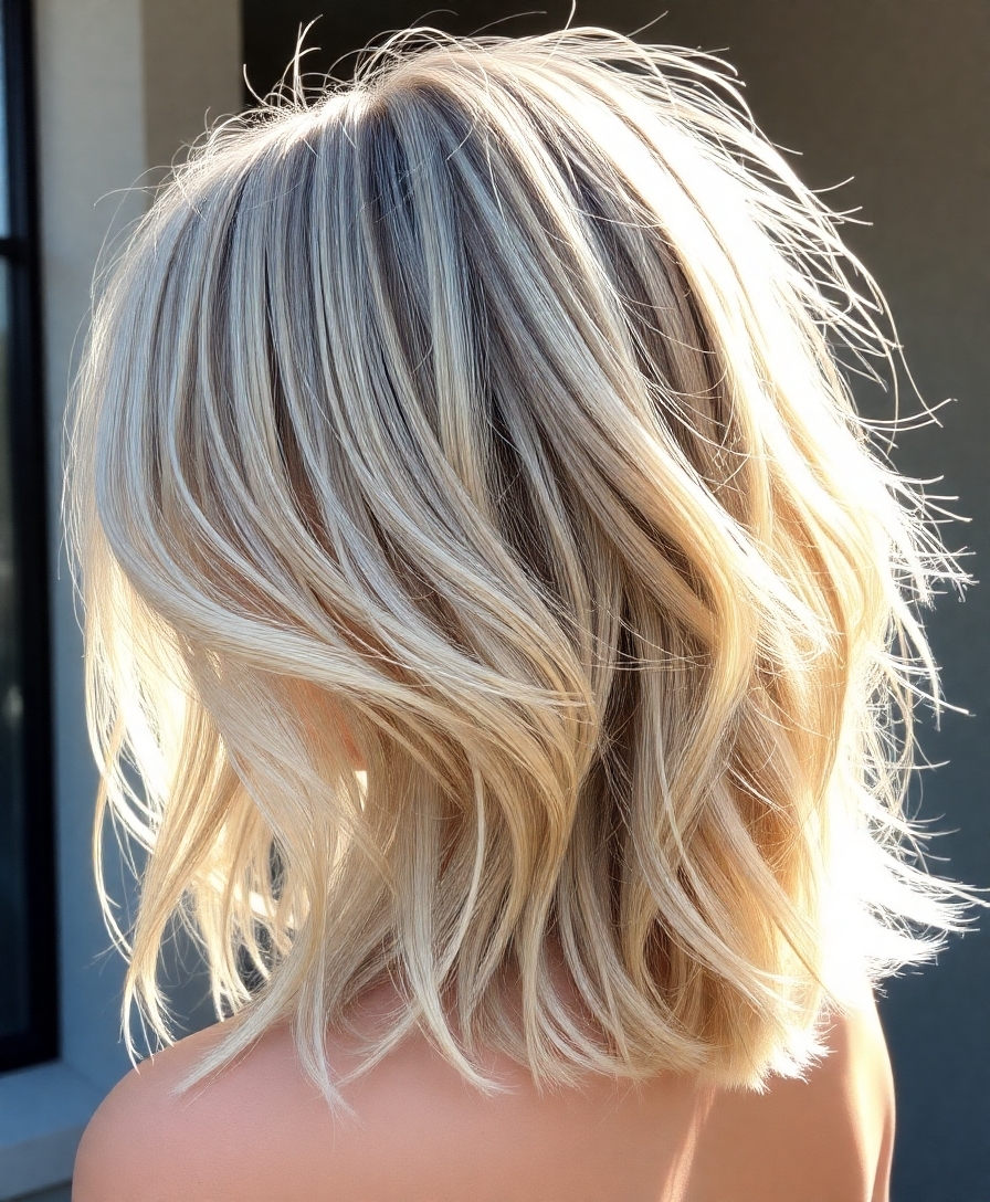 u shaped cut with layers