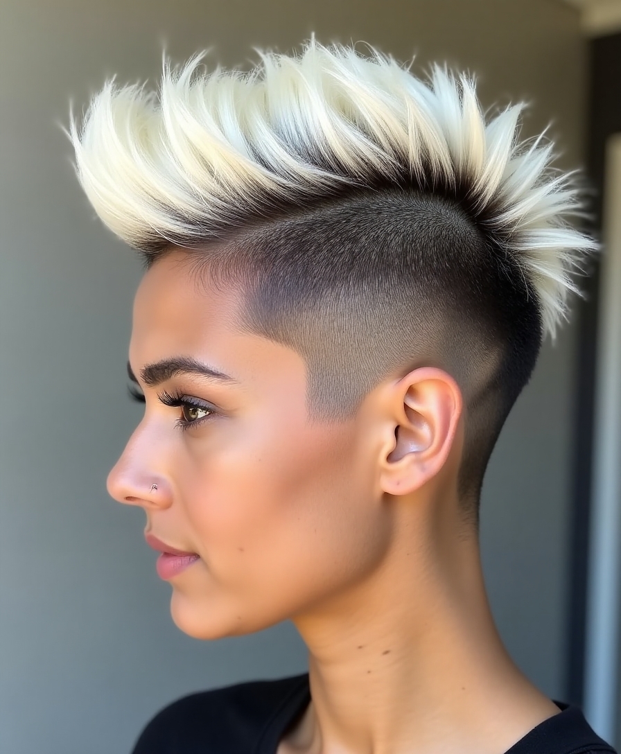 versatile modern mohawk styles