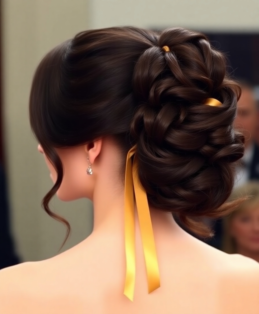 vintage inspired ponytail styles