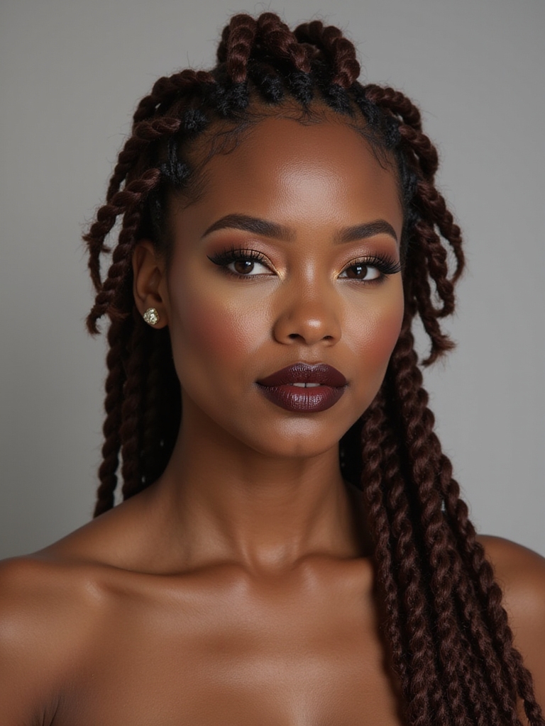 bold beautiful ghana braids