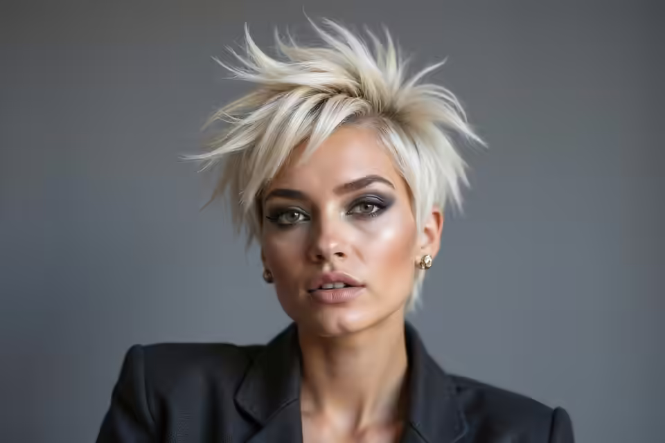 bold tidy short spikes
