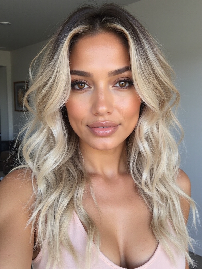 celebrity ash blonde transformations