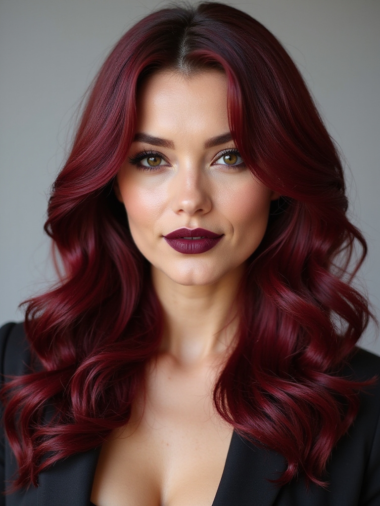 cool undertone cherry chocolate