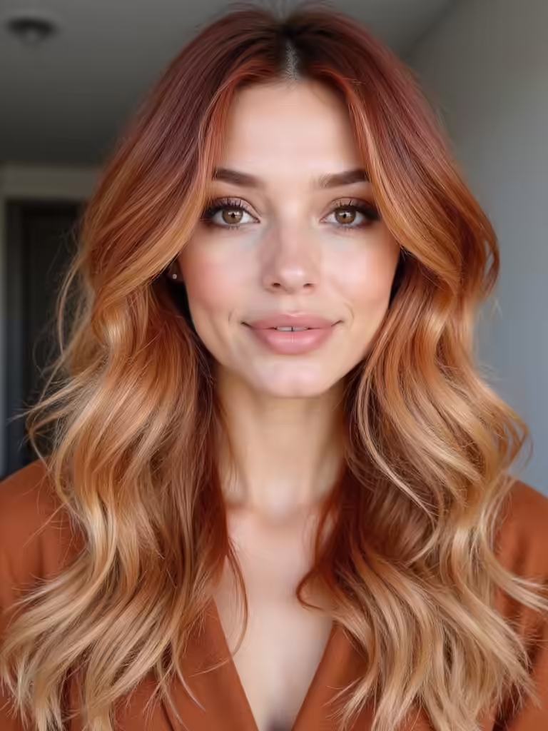 copper inspired messy updos