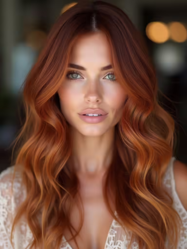 copper lowlights for intrigue