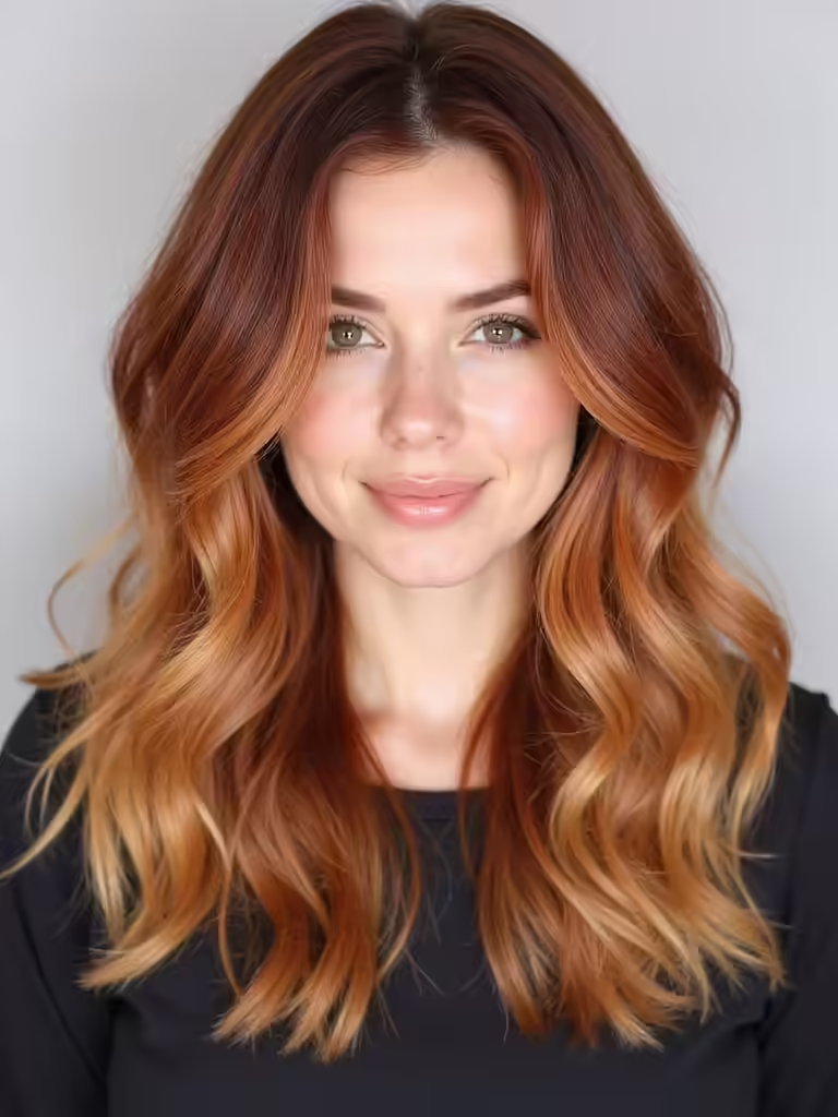 dimensional hair color transformation