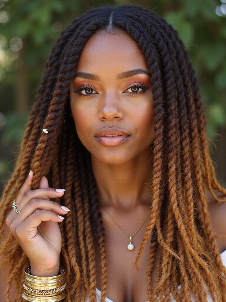 effortlessly chic bohemian braids