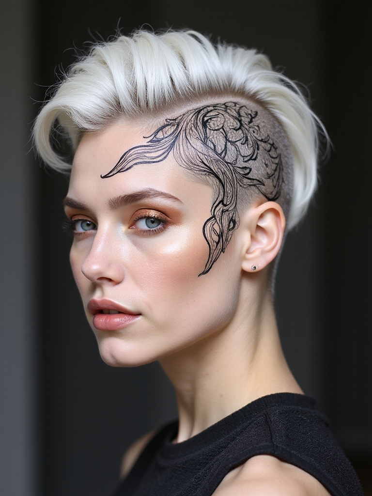 hair as wearable art