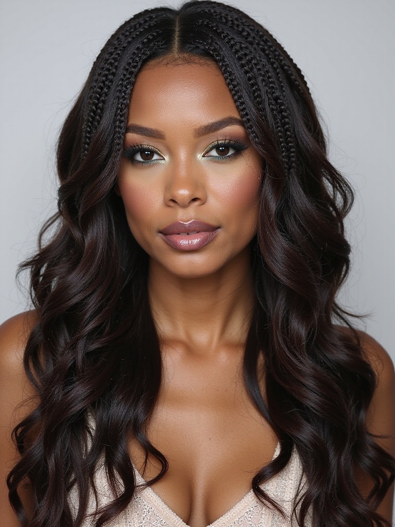 layering lace braids magic