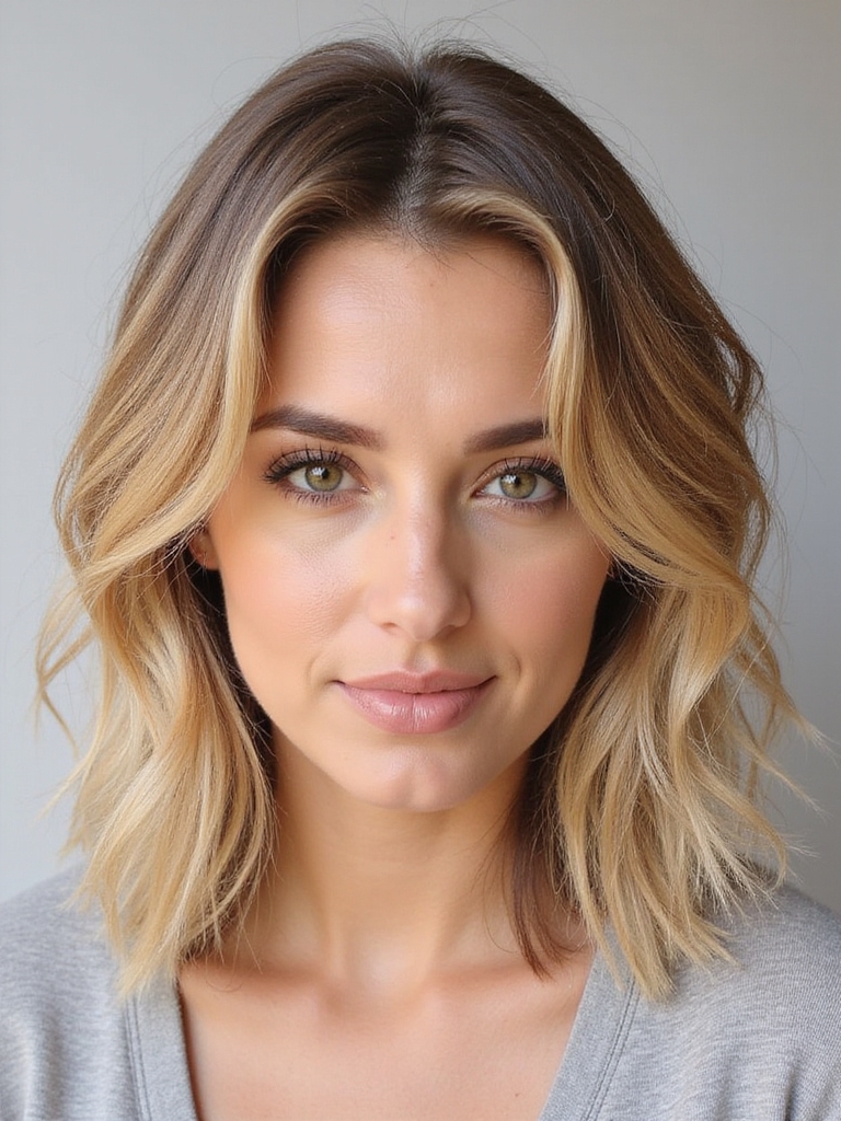 lob styles for face shapes
