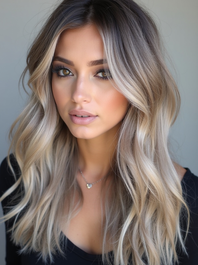 natural blonde ash enhancement