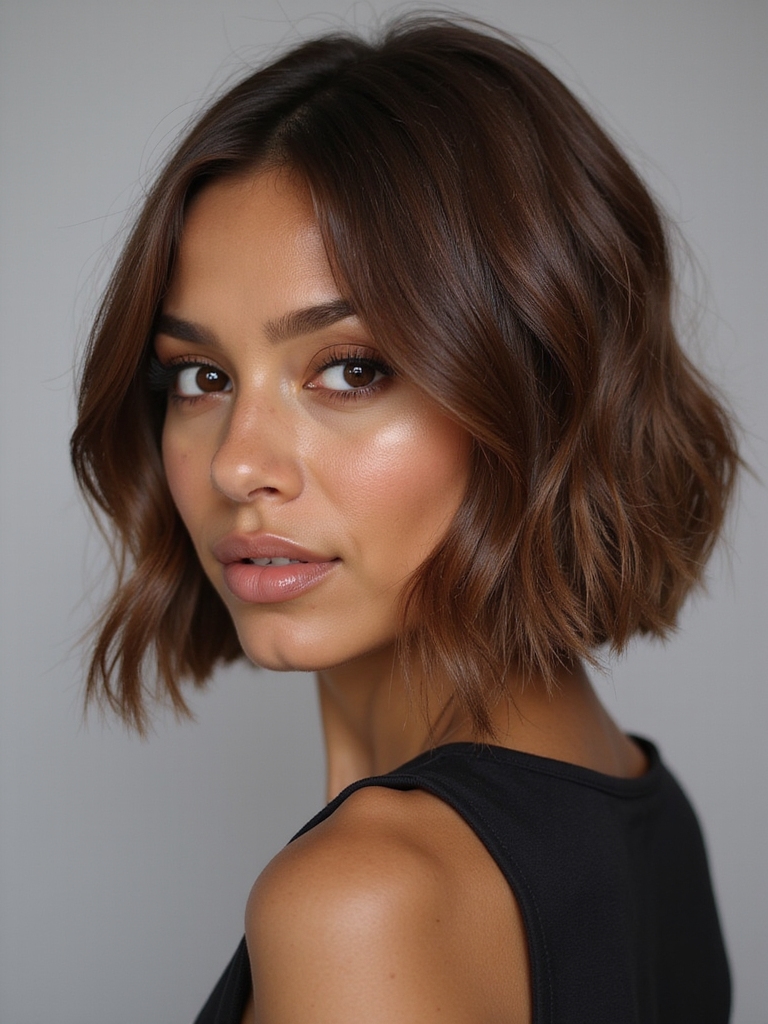 rebellious jawline exposing bob