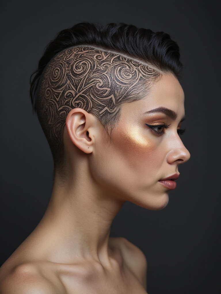 scalp art self expression trend