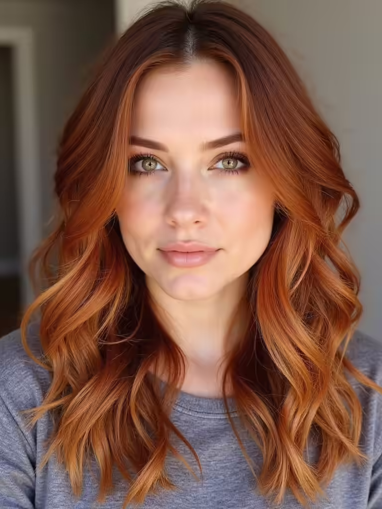 vibrant copper hair maintenance