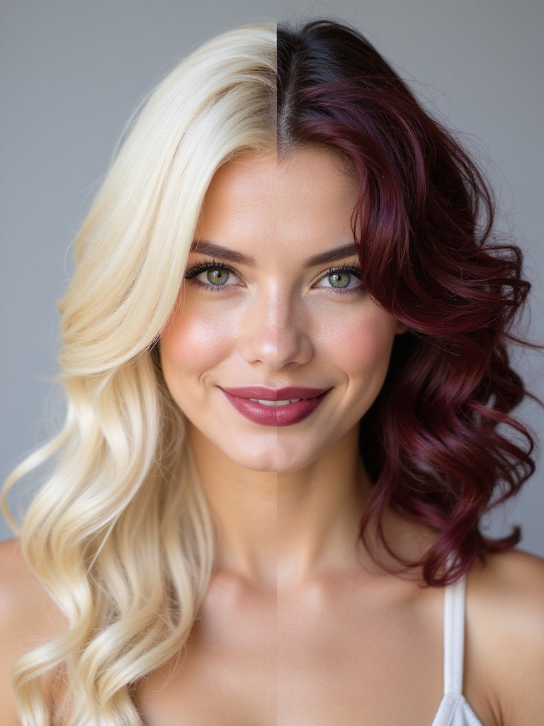 voluminous curls for drama