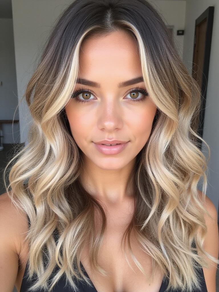 warm ash blonde transformation