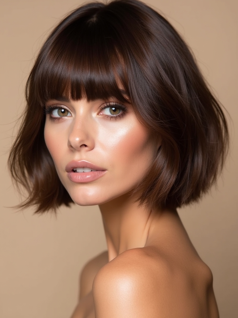 accessorize your curtain bangs