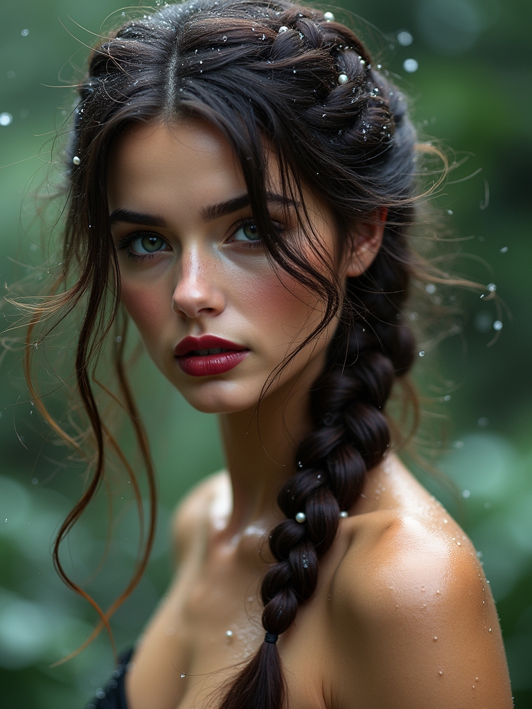 accessorize your messy braid