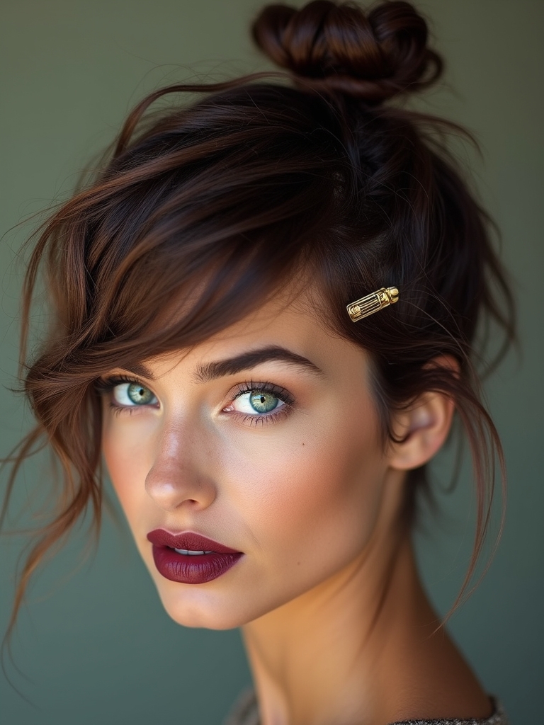 adapting messy bun techniques