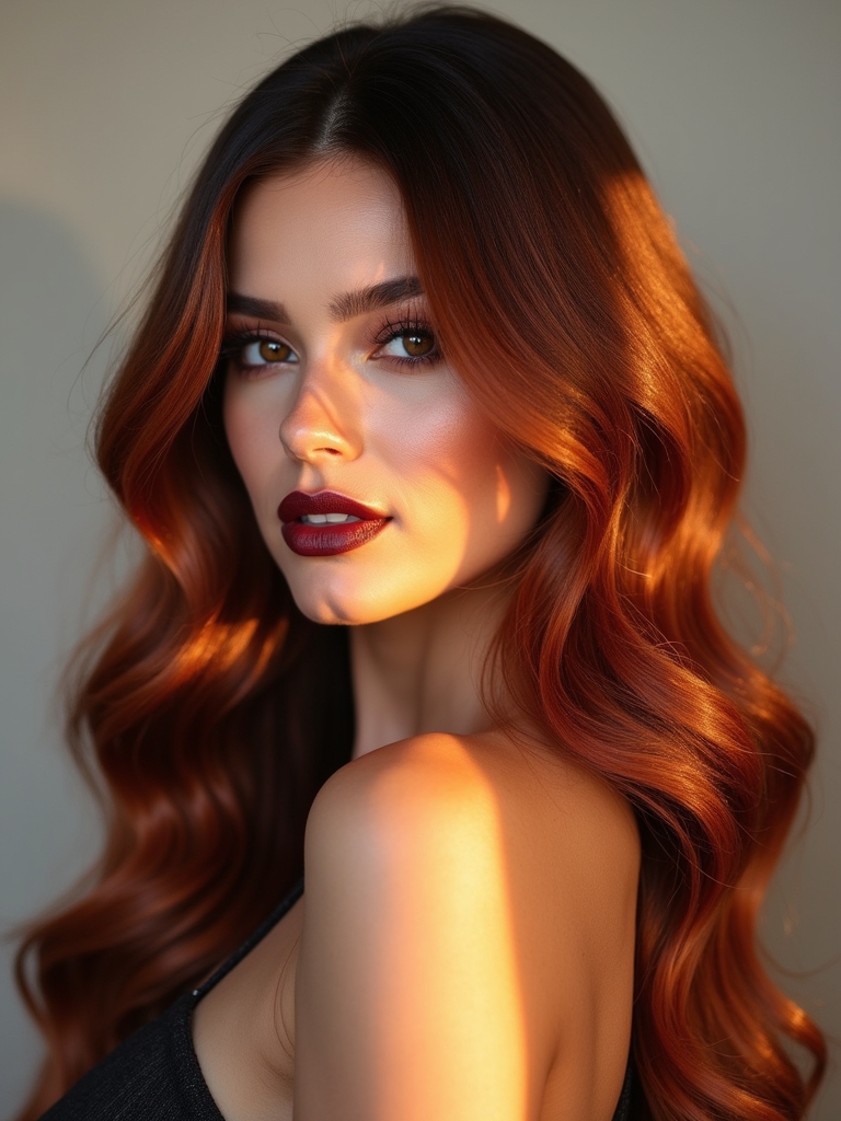 autumn inspired rich color symphony