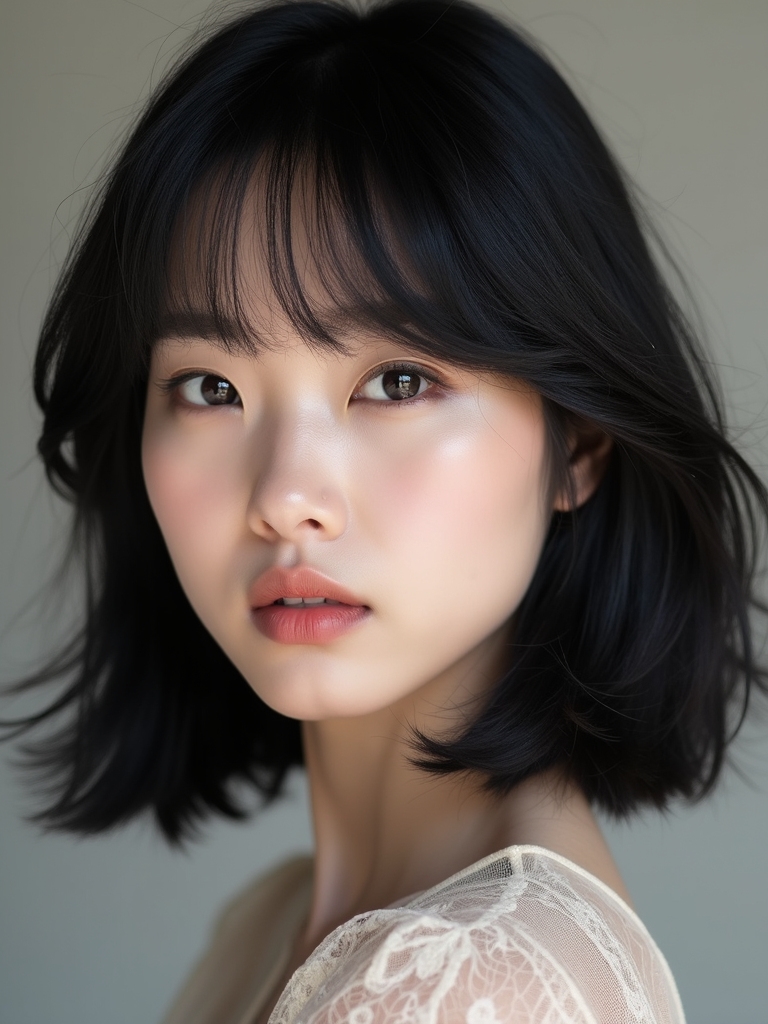 bangs for face shapes