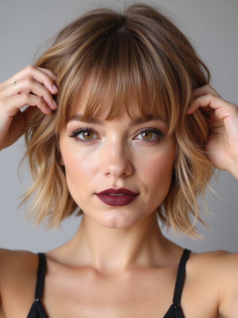 bangs styling tips and tricks