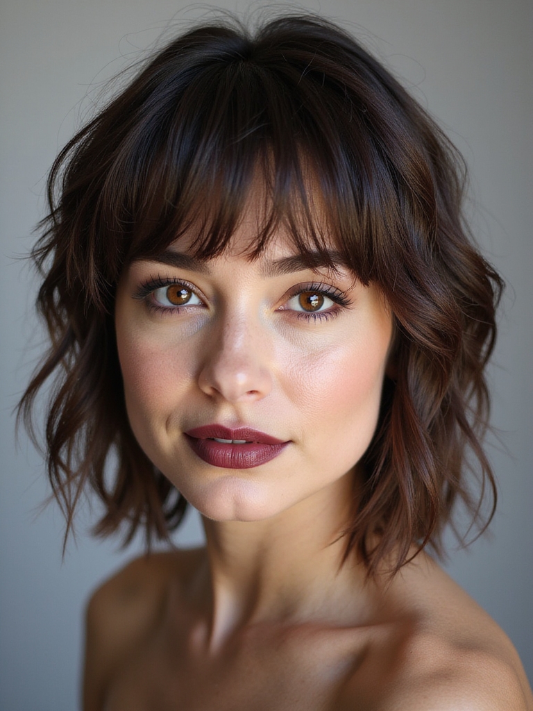 bold bangs daring statement