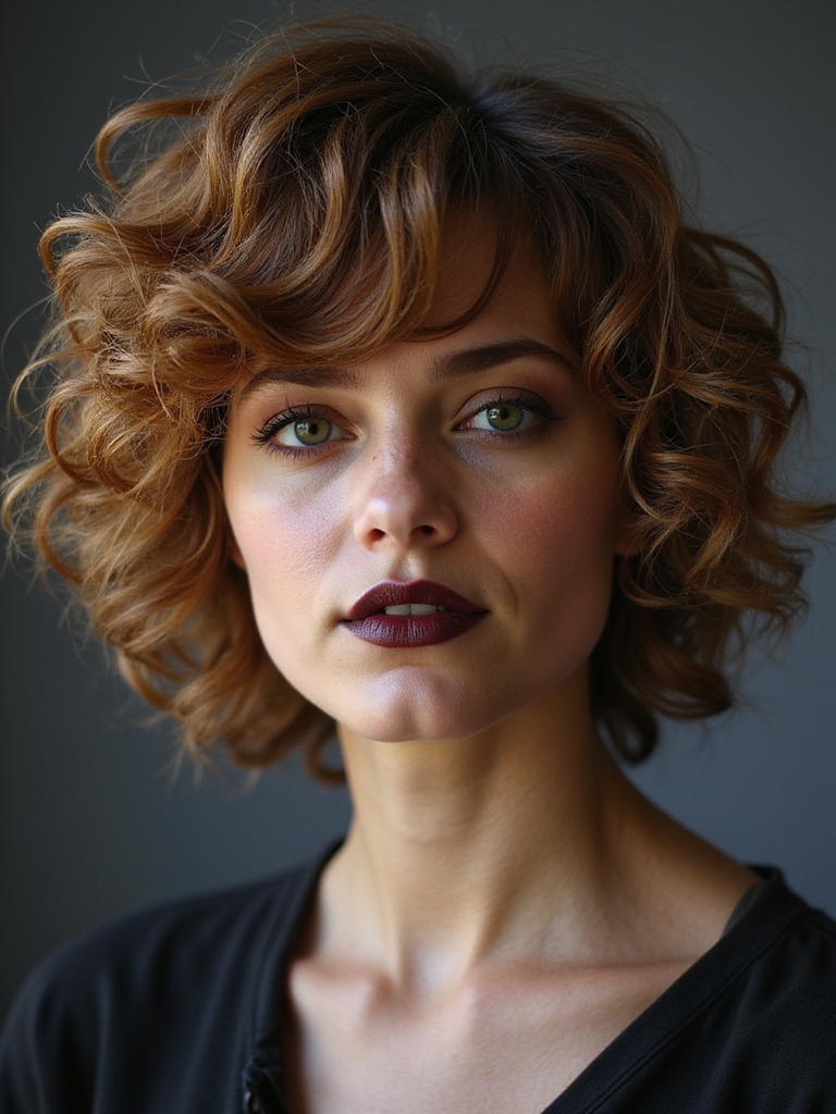 bold rebellious elegant hairstyle