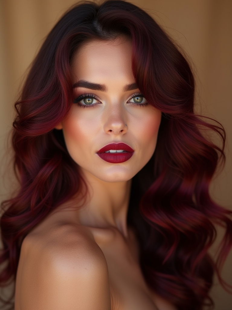 bold versatile deep burgundy
