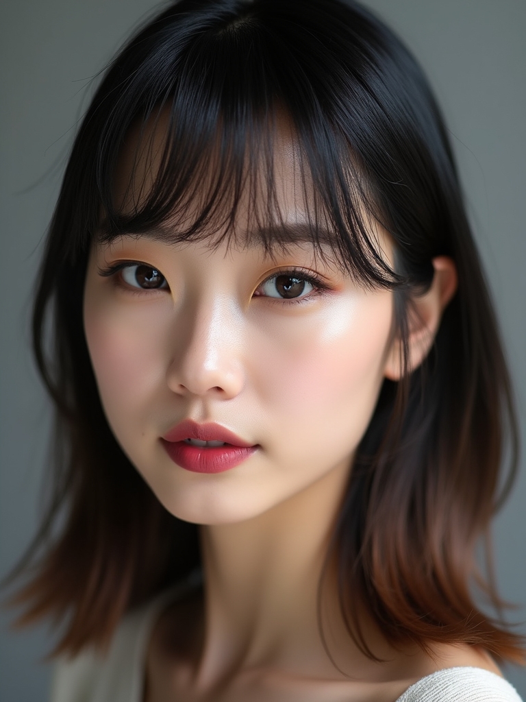 chic and lightweight hairstyle